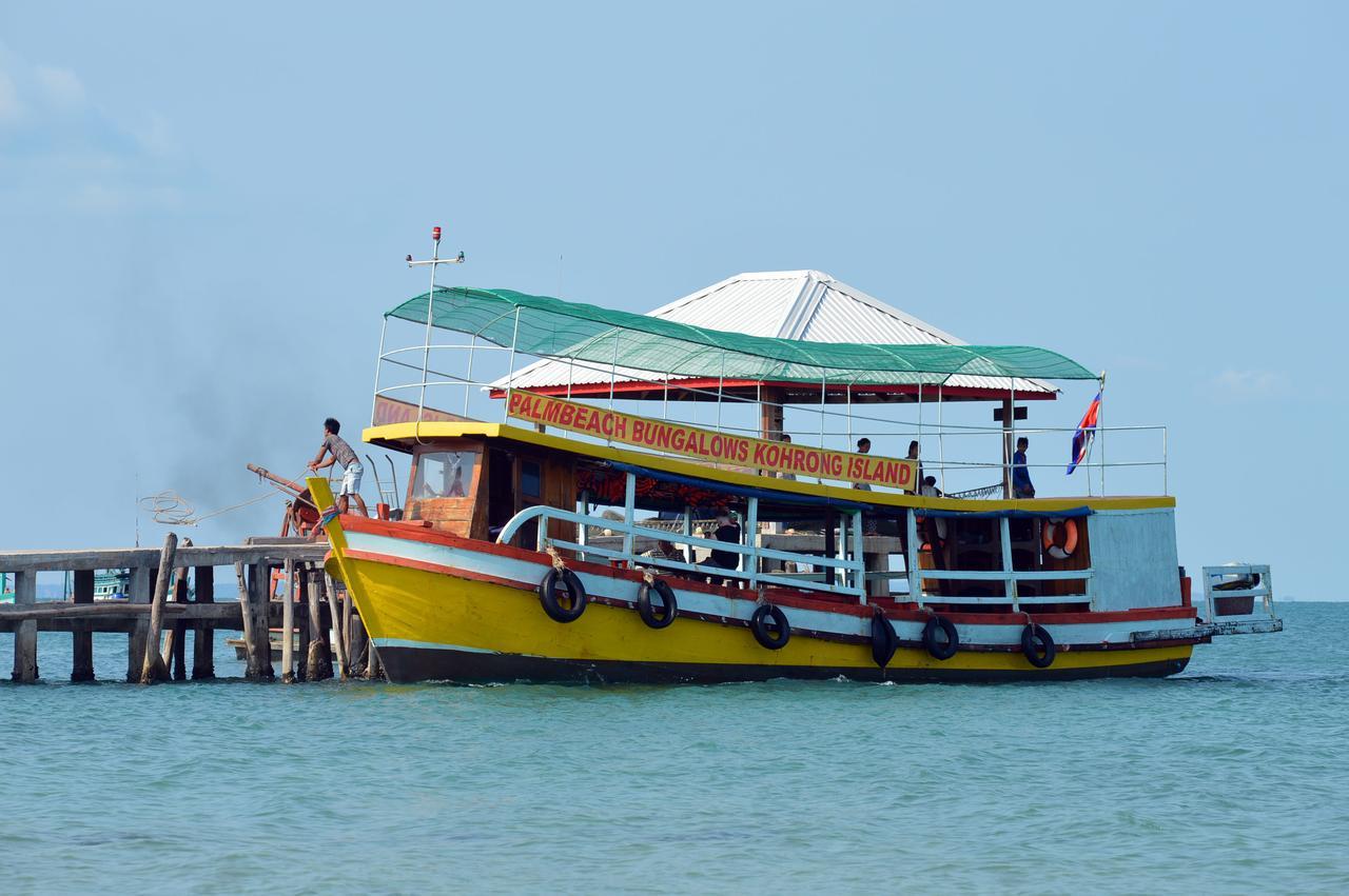 Palm Beach Bungalow Resort Prek Svay Village Bagian luar foto