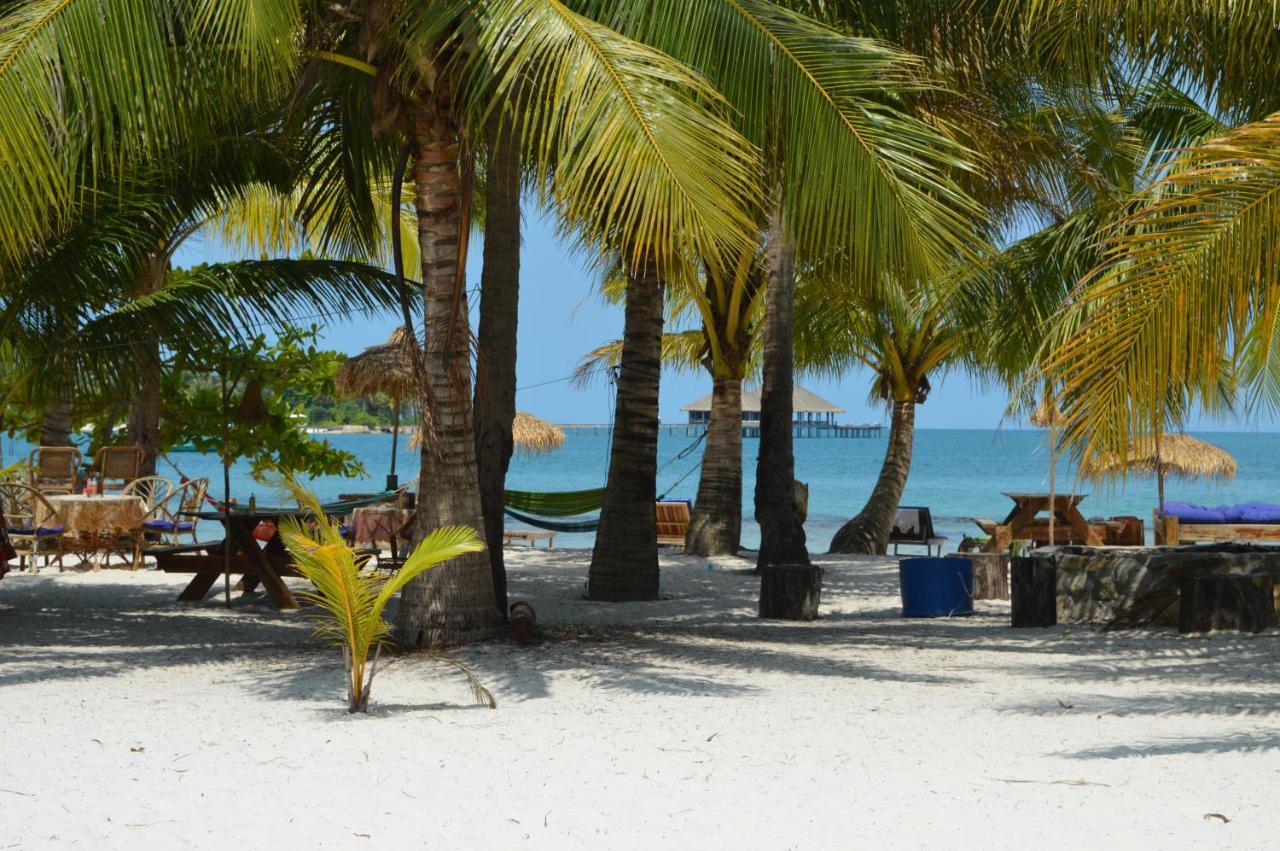 Palm Beach Bungalow Resort Prek Svay Village Bagian luar foto